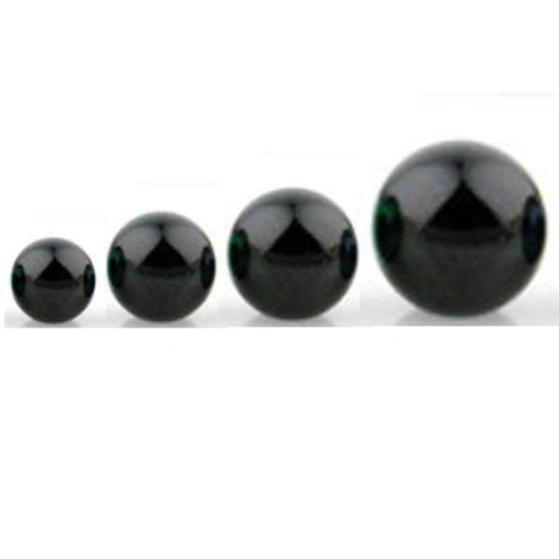 Hematite Coated Snap In Ball End