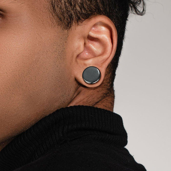 Hematite Plug 4mm-16mm