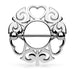 Hollow Hearts Nipple Shield 14G (Single)