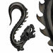 Horn Chinese Dragon Hanger 0G Pair