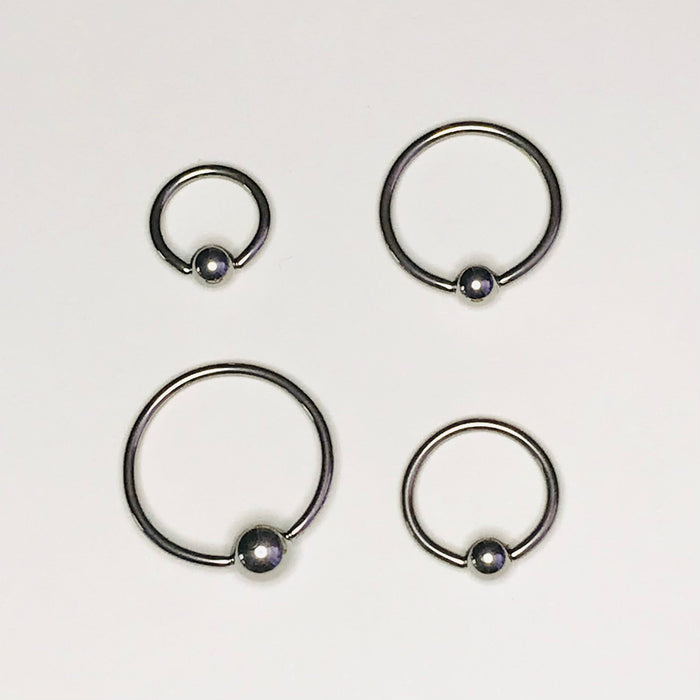 Small Gauge Captive Ring 20G 18G