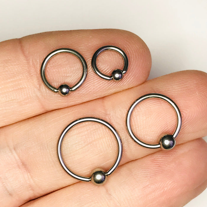 Captive Ring 16G