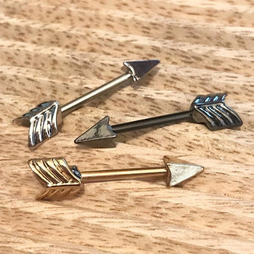 IP Arrow Nipple Bar 14G