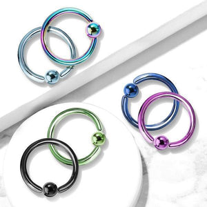 IP Captive Ring 18G-2G — Totally Pierced