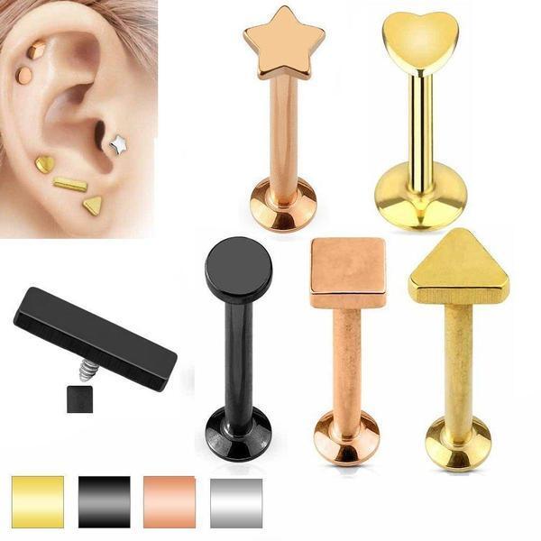 IP Shaped End Labret 16G