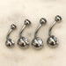 I.T. Gem Belly Bar 14G