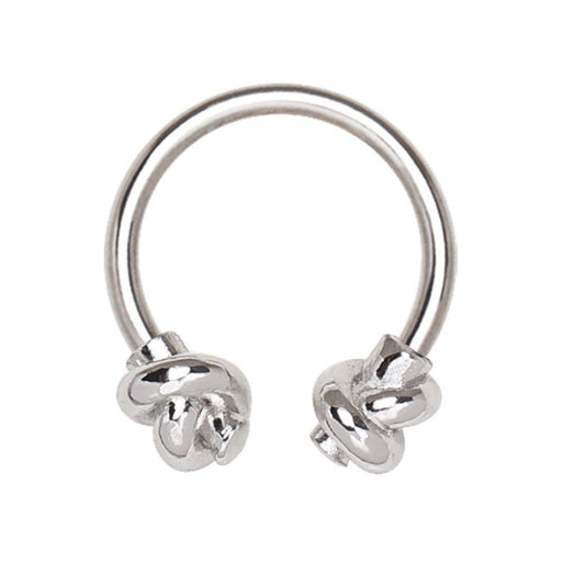 Knotted Horseshoe 16G