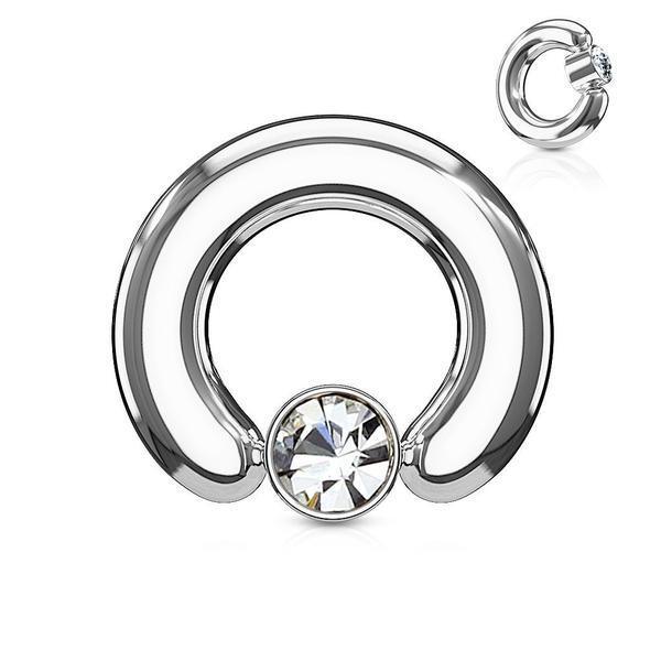 Large Gauge Captive Ring 12G-2G