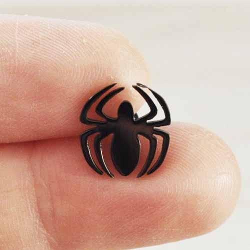 Large Spider Cartilage Bar 16G