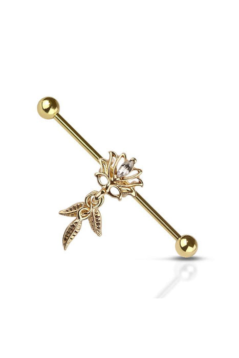 Leaf Lotus Industrial 14G 38mm