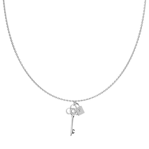 Lock and Key Nipple Chain