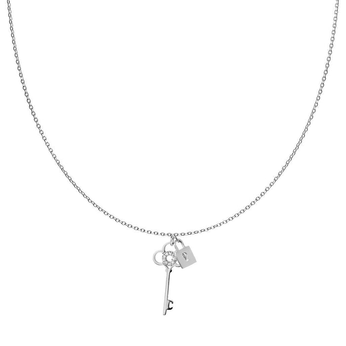 Lock and Key Nipple Chain