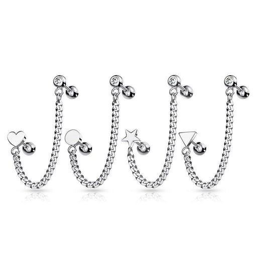 Logo End Cartilage Chain 16G