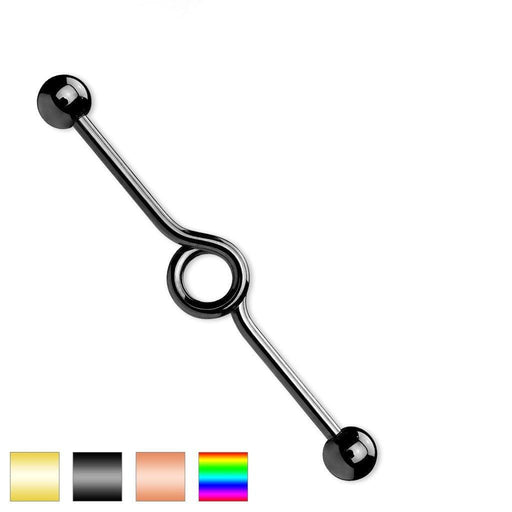 Looped Industrial 14G 38mm