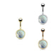 Mermaid Belly Bar 14G