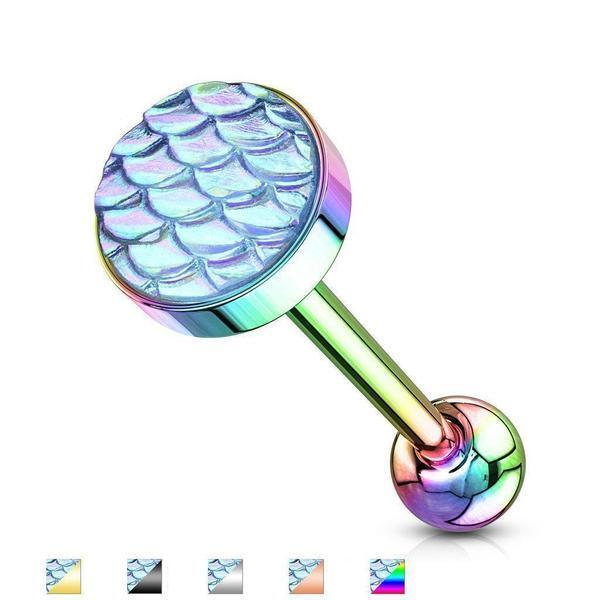 Mermaid Tongue Bar 14G