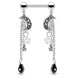 Moon Bead Dangle Nipple Bar 14G (Single)