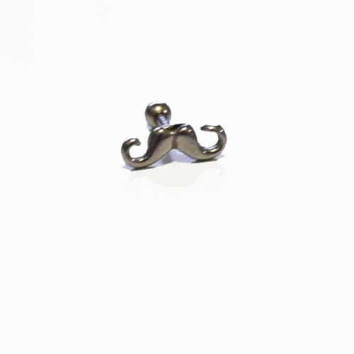 Mustache Cartilage Bar 16G