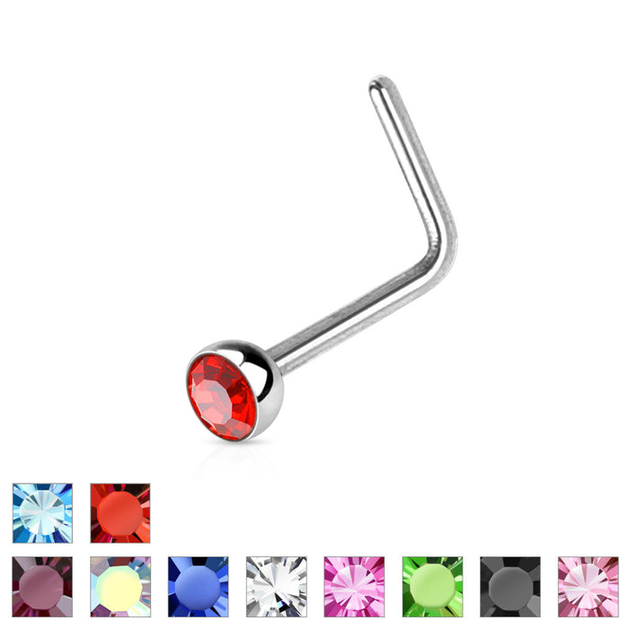 2mm Gem Nose L Bend 22G 20G 18G