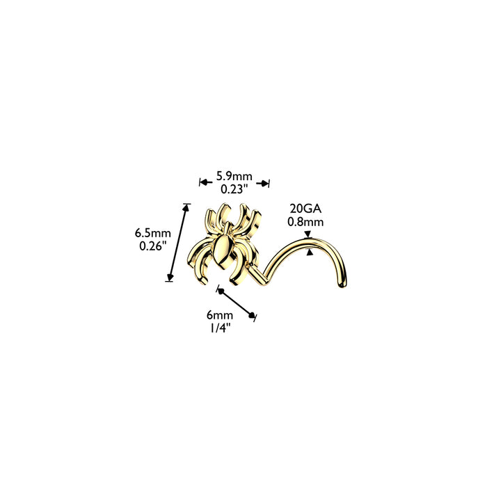 Spider Nose Screw 20G