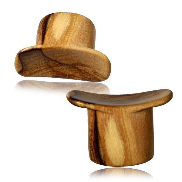 Olive Wood Stretched Labret Bar