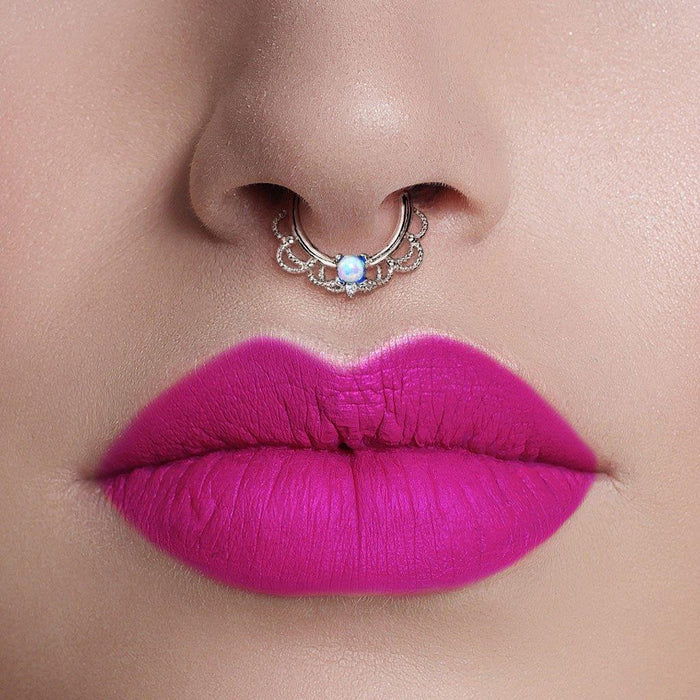 Opal Filigree Ring 16G