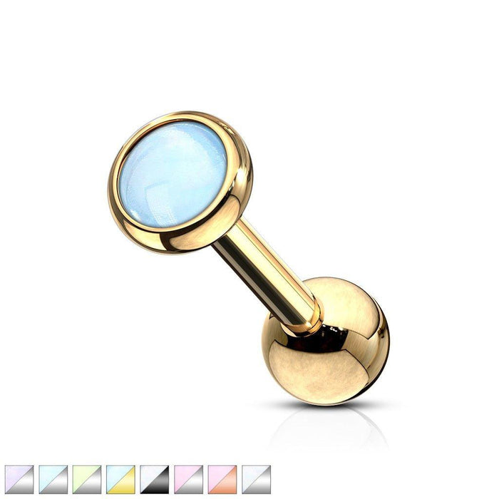 Opalescent Cartilage Bar 16G