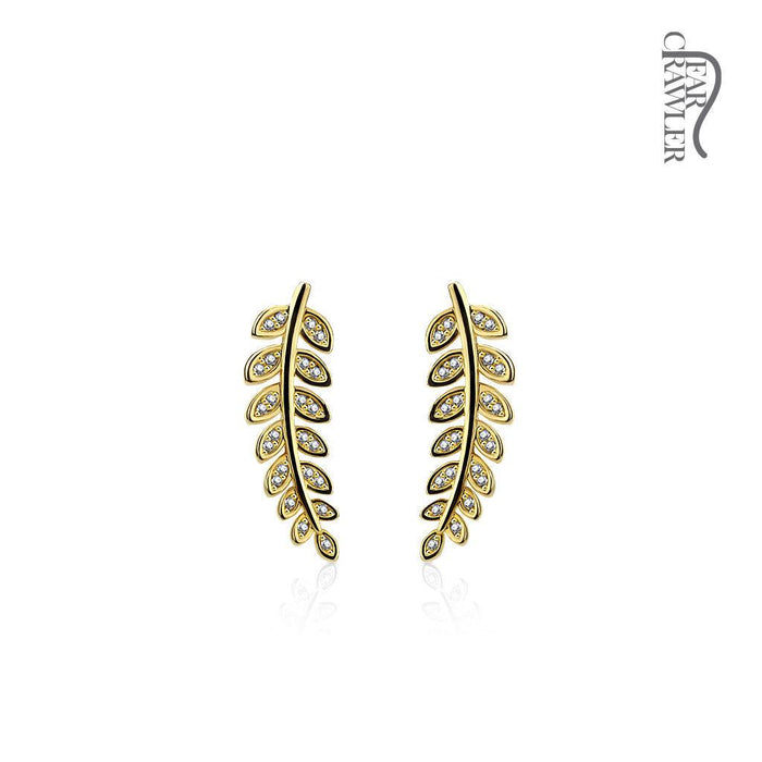 Paved Leaf Ear Crawler Pair