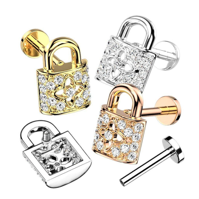 Paved Padlock I.T. Labret 16G