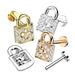 Paved Padlock I.T. Labret 16G