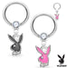 Playboy Epoxy Captive Ring 16G