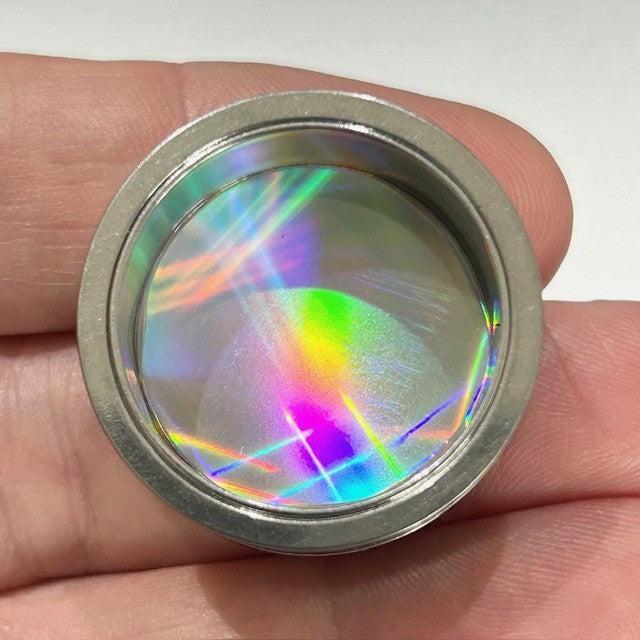 Pot Leaf Hologram Screw Fit Tunnel