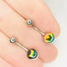 Pride Belly Bar 14G