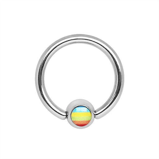 Pride Captive Ring 14G