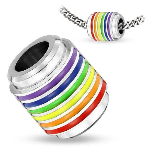 Pride Ring Stainless Steel Pendant