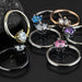 Prong Gem Captive Ring 16G 14G
