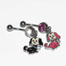 Puppy Dog Belly Bar 14G