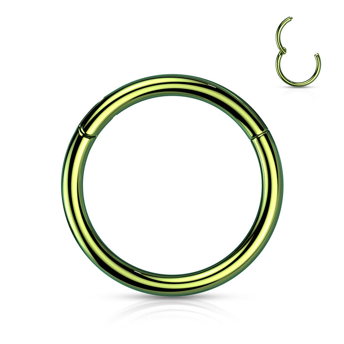 Titanium Hinged Ring PVD