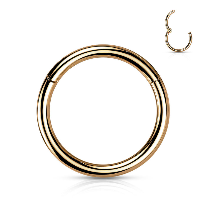 Titanium Hinged Ring PVD