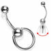 Ring Belly Bar 14G