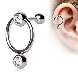 Ring Cartilage Bar 16G