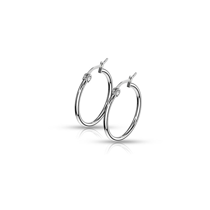 Hoop Earrings Pair 10mm - 75mm