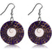 Shell Disc Earring Pair