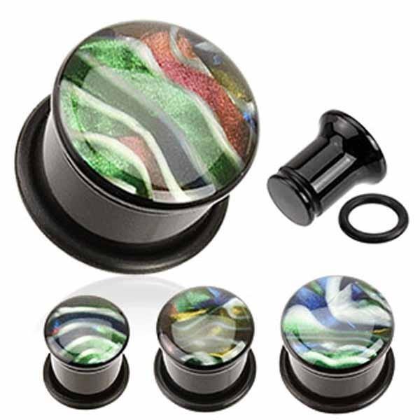Shell Inlay Plug 6mm-16mm — Totally Pierced