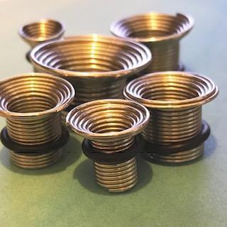 Single Flared Wire Tunnel PAIR 6-16mm