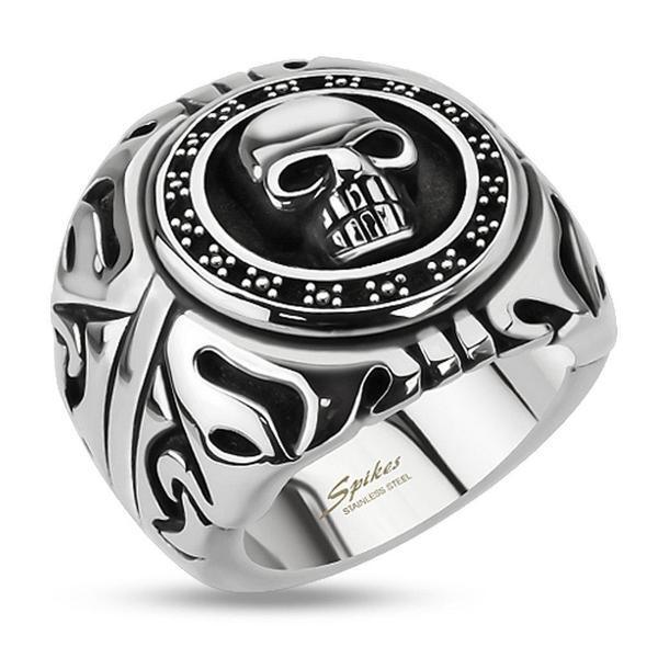Skull Shield Ring