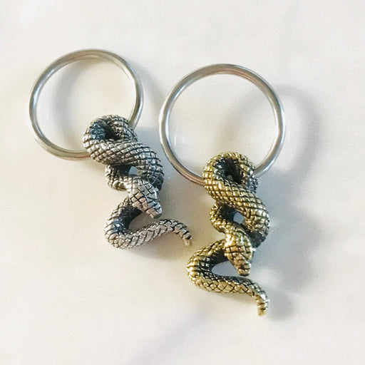 Snake Captive Ring 16G