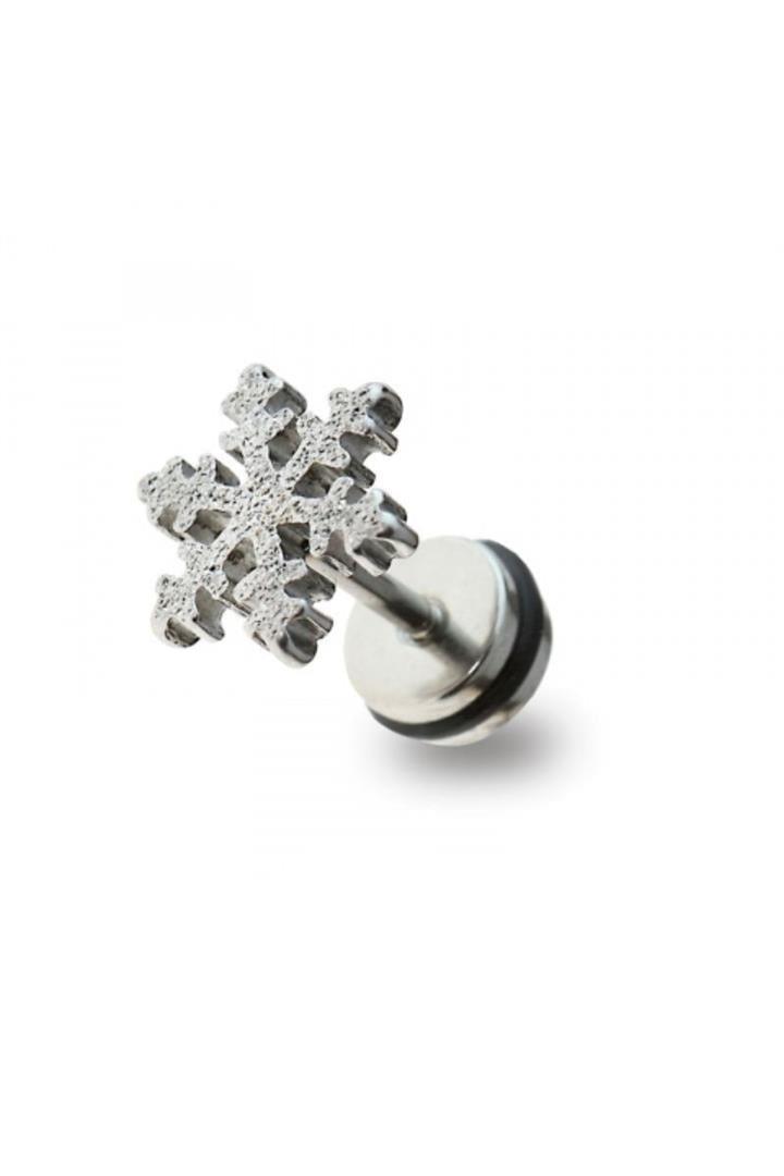 Snowflake Fake Plug — Totally Pierced