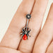 Spider Belly Bar 14G