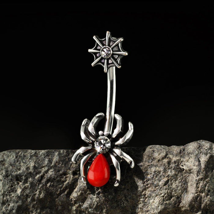 Spider Belly Bar 14G